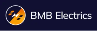 BMB Electrics Logo Reverse